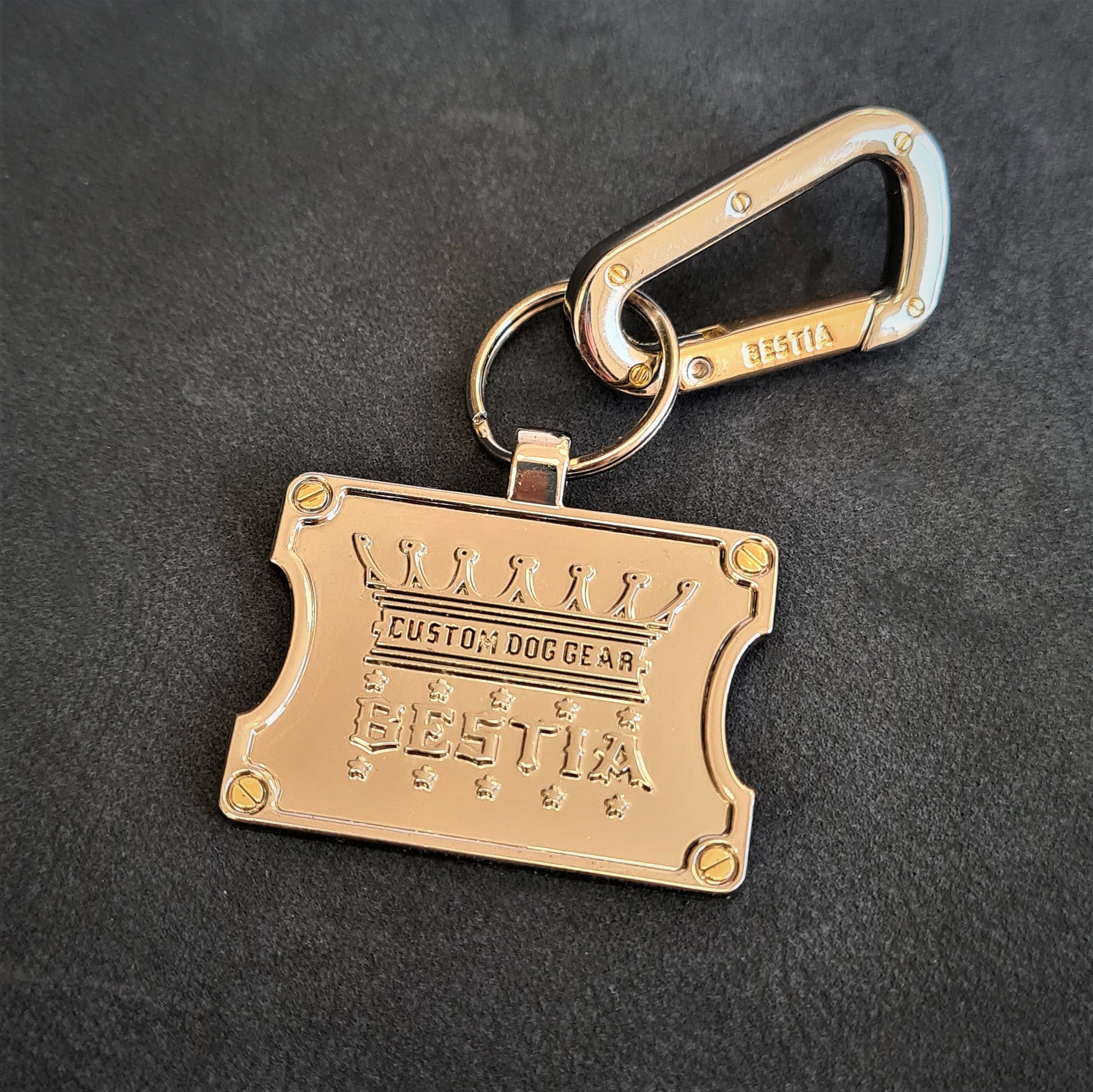 Bestia QR Dog ID Tag-0