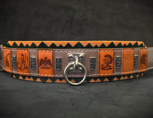 The ''SPQR'' Dog Collar-0