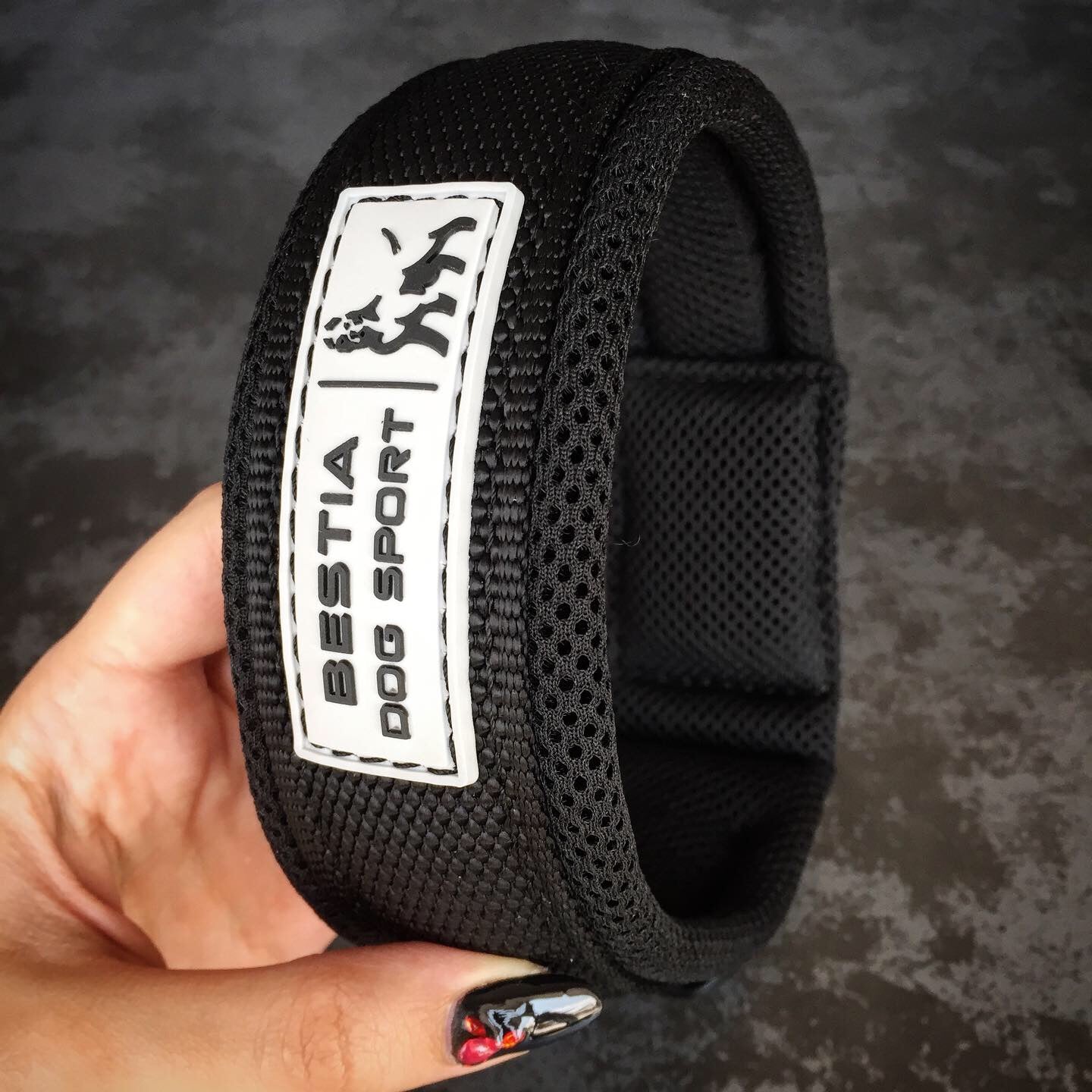 BESTIA DOG SPORT FAST RELEASE COLLAR BLACK-2