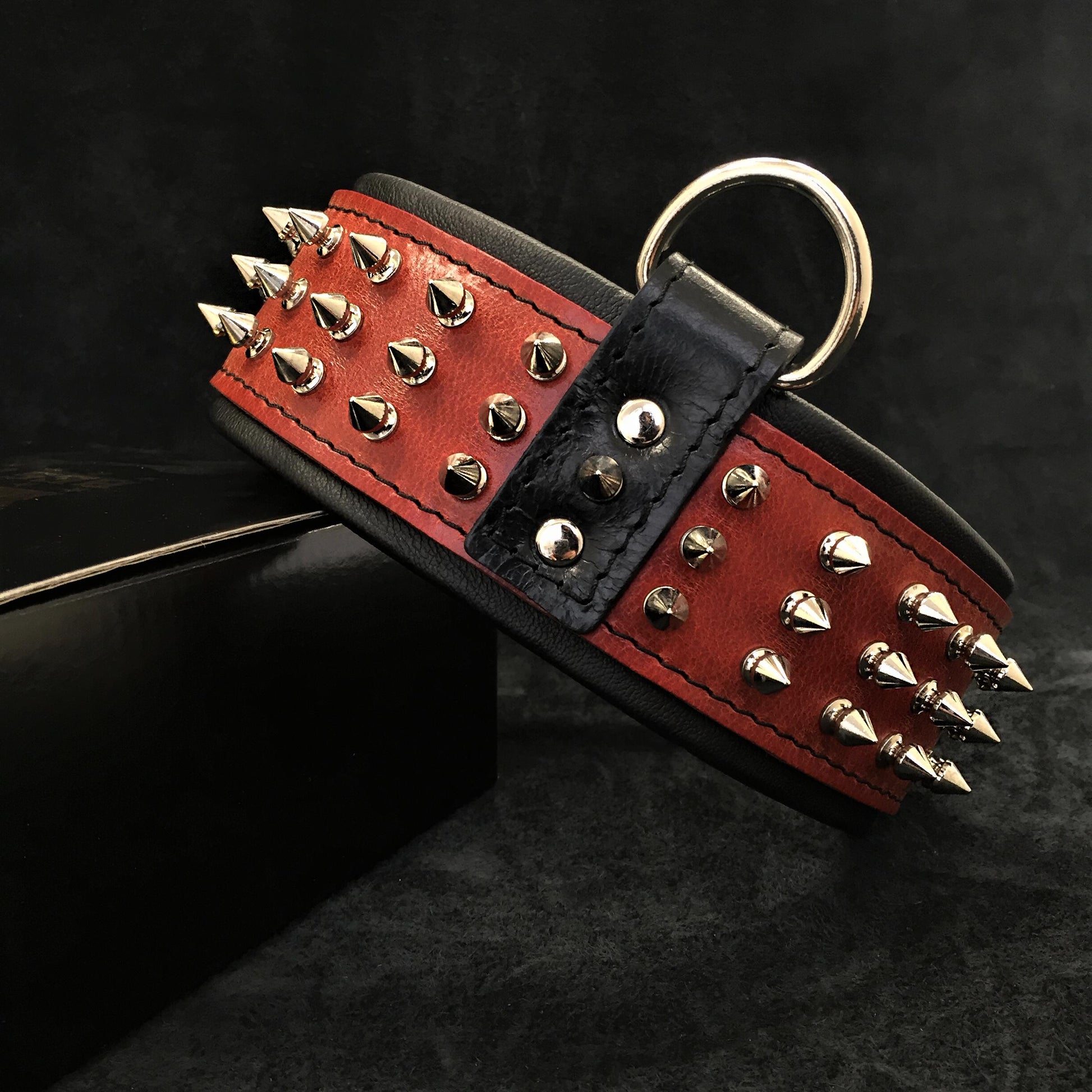 "Silver Giant" collar Red-0