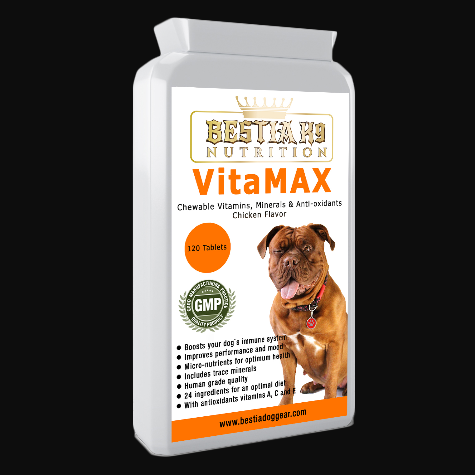 Bestia K9 Nutrition VitaMAX tablets-0