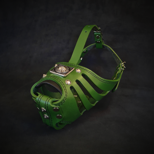 ''Eros'' Basket Muzzle GREEN-0